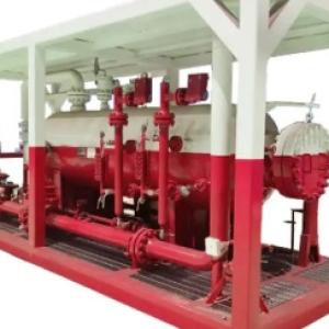 Three phase separator horizontal vertical separatol