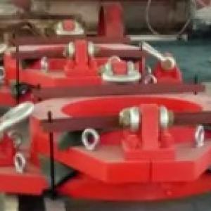 50T Capacity BOP Lifting Plate Alloy Steel With Precision Drilled Mounting Holes