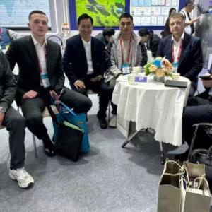 Visit client in Exhibition